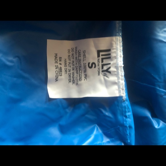 Lilly of New York boys rain coat nwot size small-2 - Picture 2 of 2